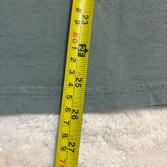 Gildan Green and Blue Short Sleeve Tee Bahamas Coco cay 100% Cotton - Picture 11 of 12